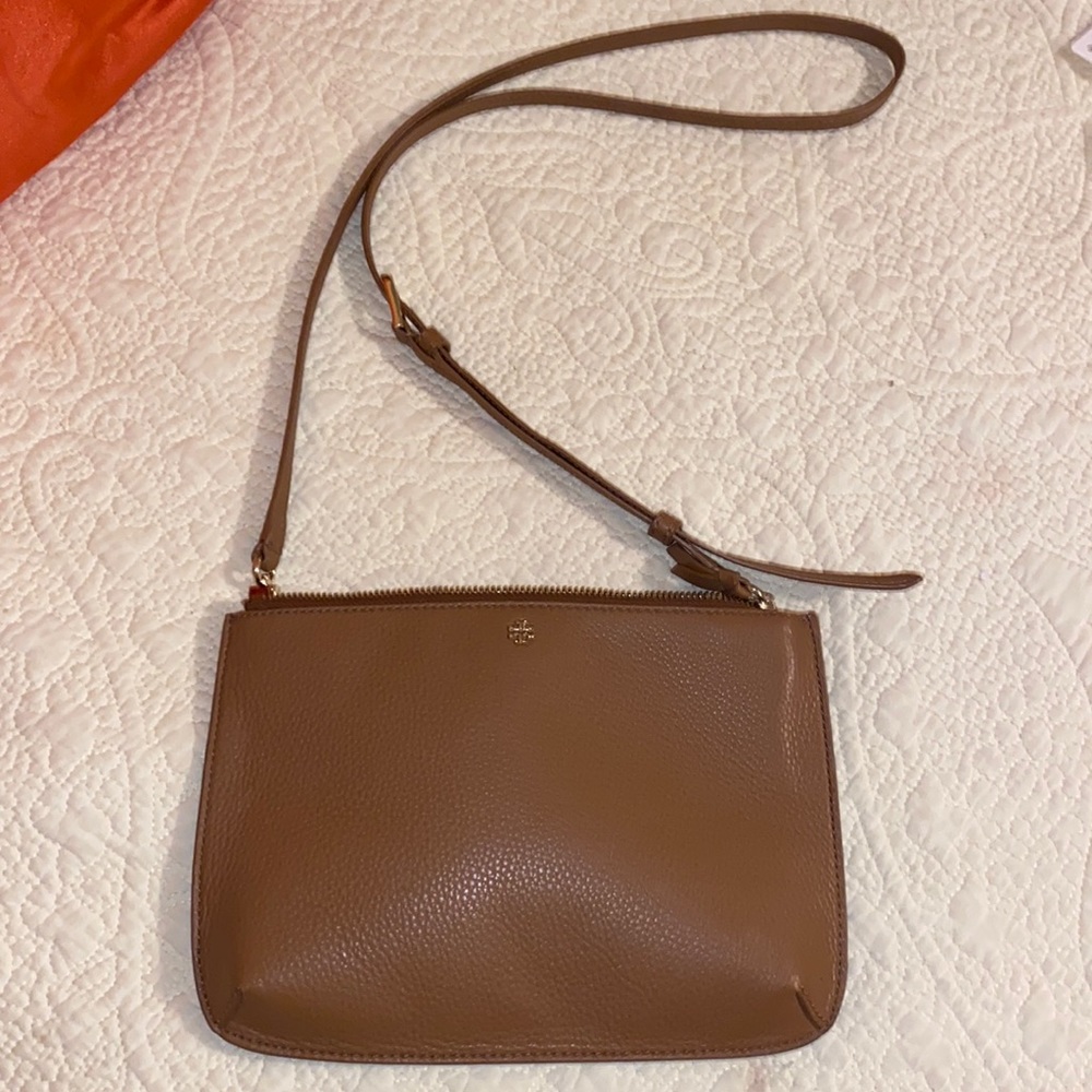 Authentic Tory Burch tassel crossbody